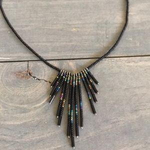 Tribal beaded necklace